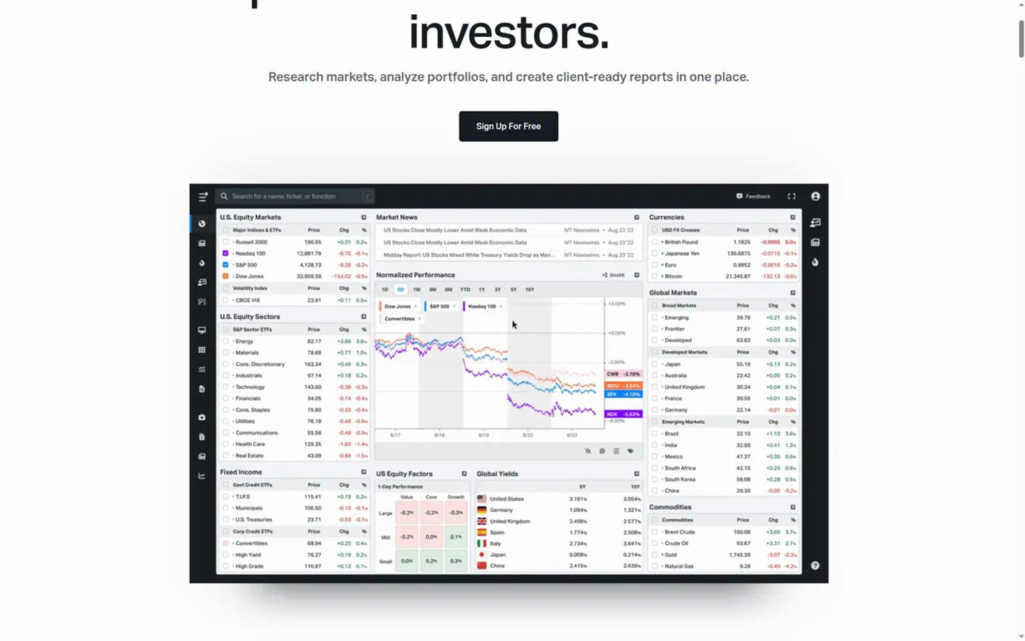 Koyfin product dashboard UI — how it works (captured 2026-09-15)
