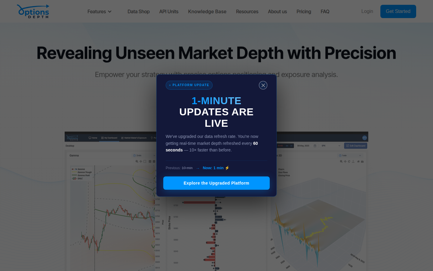 OptionsDepth official homepage