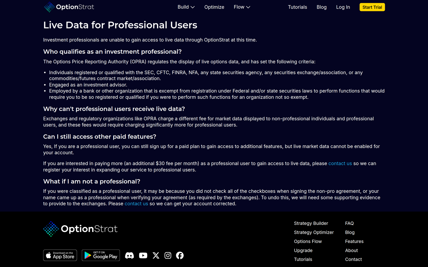 OptionStrat pro-users live data policy: watch-outs (captured 2026-09-18)