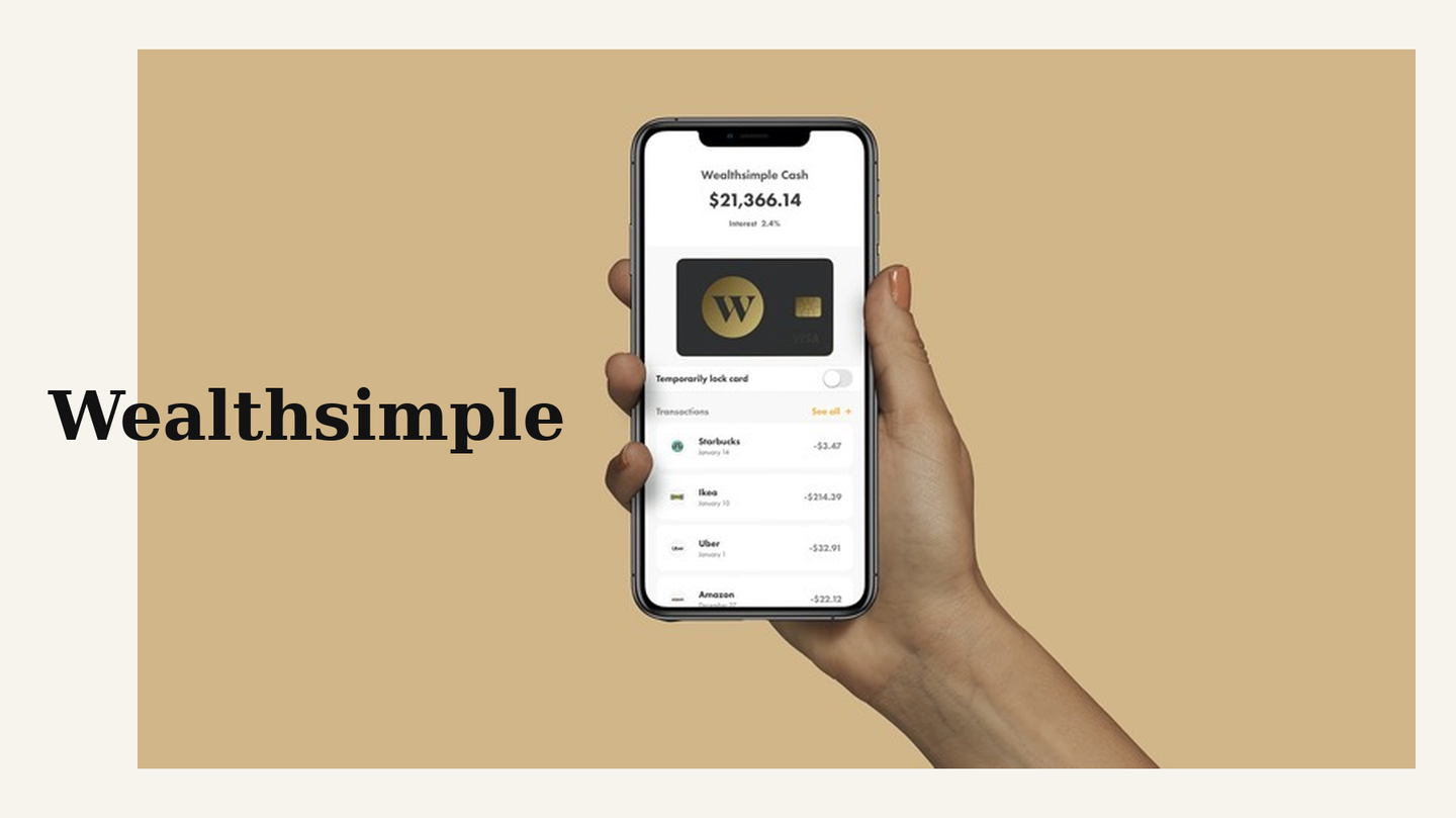 Wealthsimple mobile app on iPhone — Cash UI (captured 2026-09-11)